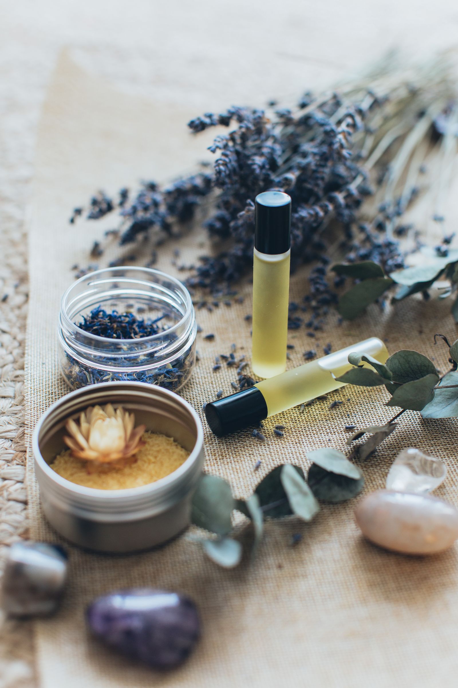 Aceites y piedras